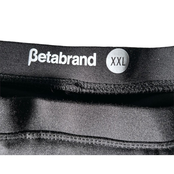 Betabrand Womens Size XXL Black Sassies Capri Pant Skirt Skort - Picture 6 of 7